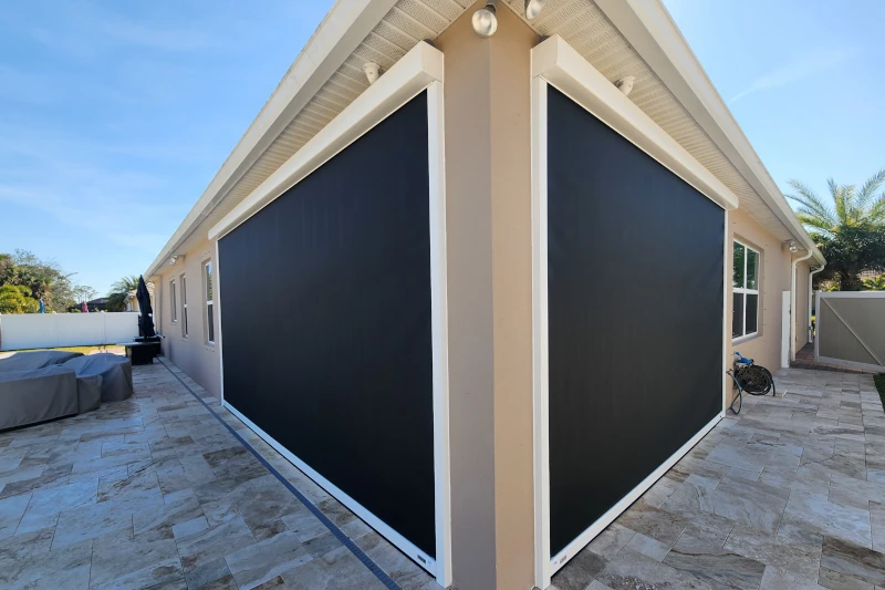 motorized hurricane screens